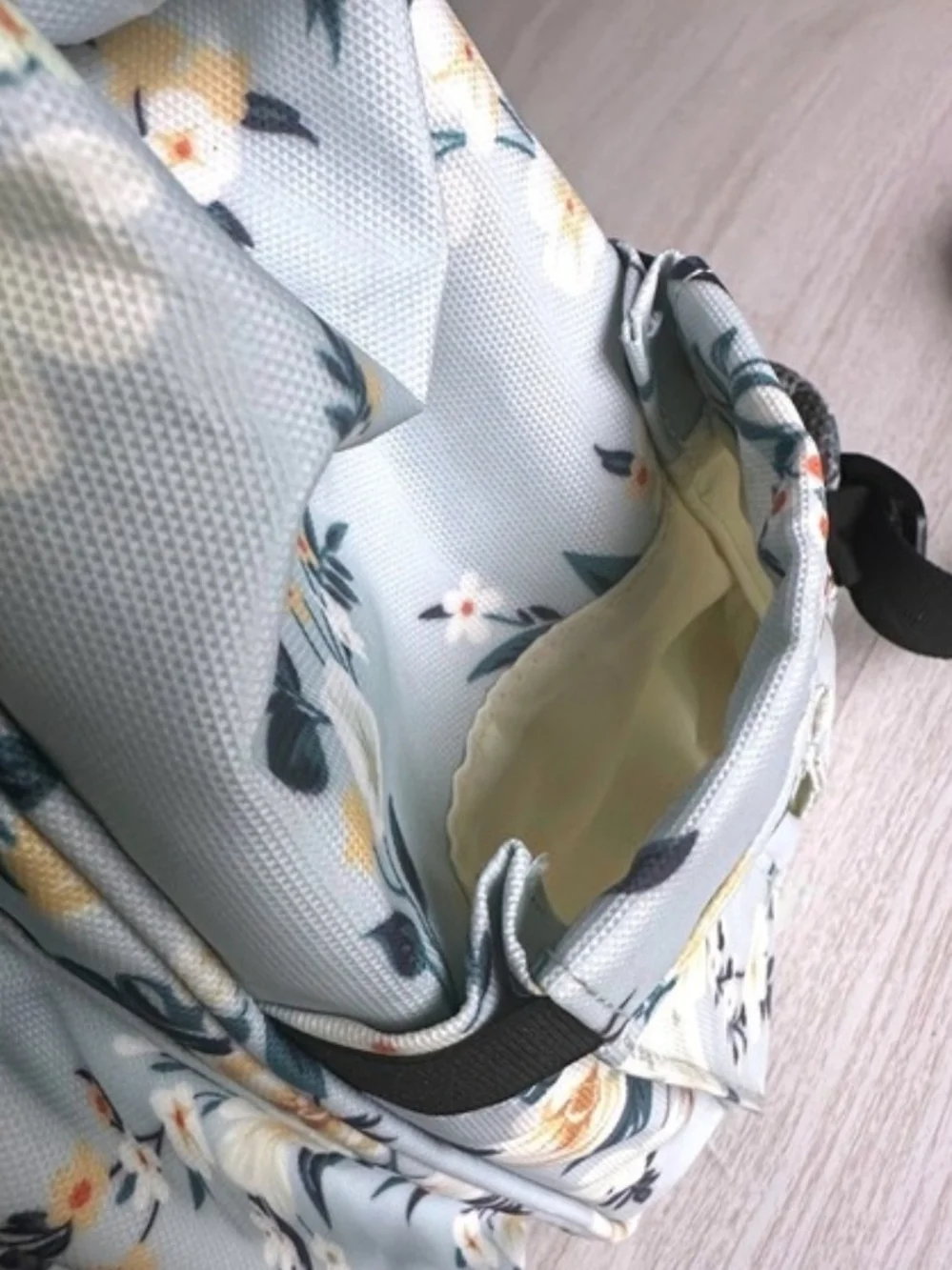 Floral Backpack Diaper Bag